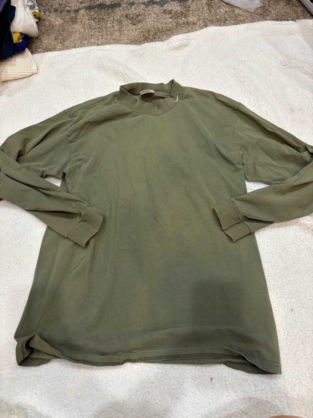 Nike Green Long-Sleeve Shirt L
